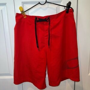 Oakley Red Board Shorts Swimwear